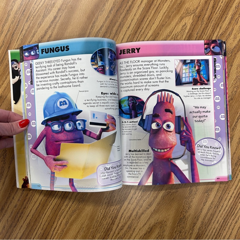 Pixar Character Encyclopedia Book - Picture 7 of 7